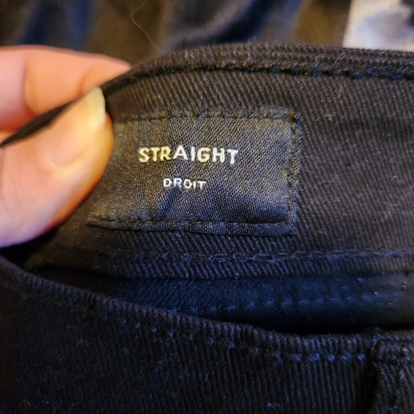 Lucky Brand Men's Black Straight Leg Cotton Canvas Chino Pants Size 33x32 NWT - Picture 9 of 16